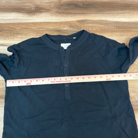 Fear of God Shirt Mens Small Black Long Sleeve Oversized - Picture 6 of 9